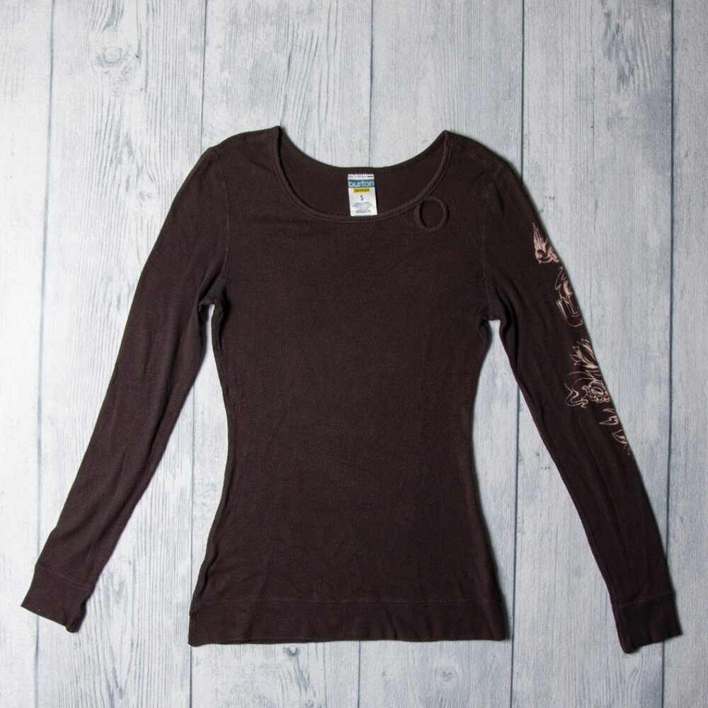 Burton Women's Dryride Base Layer Long Sleeve Top, Size Small